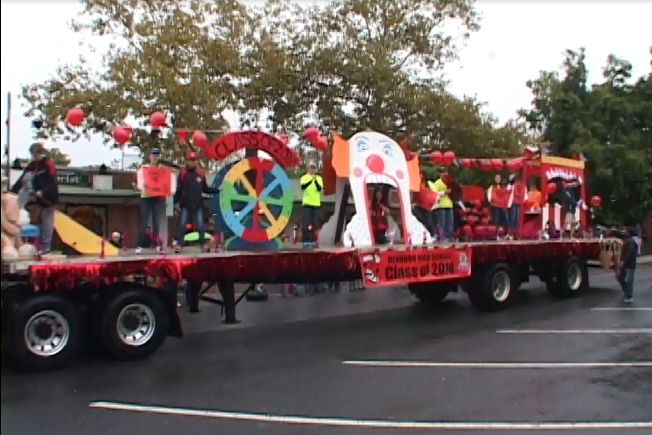 Float from Herndon Homecoming 2014
