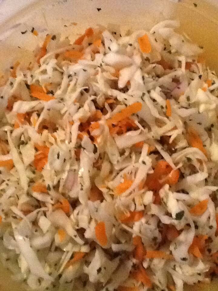 picture of Carrot & cabbage salad